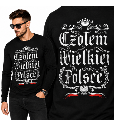 LONGSLEEVE PATRIOTYCZNY  CZOŁEM WIELKIEJ POLSCE